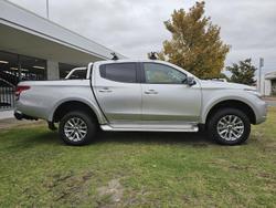 2018 Mitsubishi Triton GLS MQ MY18 4X4 Dual Range Sterling Silver