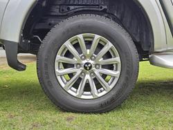 2018 Mitsubishi Triton GLS MQ MY18 4X4 Dual Range Sterling Silver