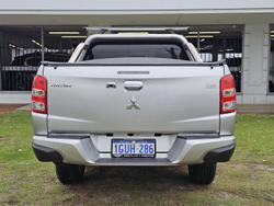 2018 Mitsubishi Triton GLS MQ MY18 4X4 Dual Range Sterling Silver
