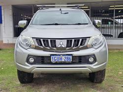2018 Mitsubishi Triton GLS MQ MY18 4X4 Dual Range Sterling Silver