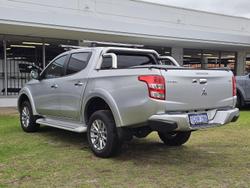 2018 Mitsubishi Triton GLS MQ MY18 4X4 Dual Range Sterling Silver