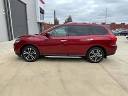 2018 Nissan Pathfinder Ti R52 Series II MY17 Cayenne Red