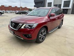 2018 Nissan Pathfinder Ti R52 Series II MY17 Cayenne Red