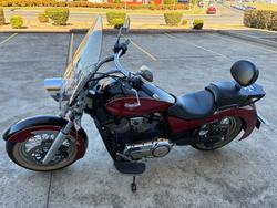 2014 VICTORY BOARDWALK Two Tone Sunset Red & Black