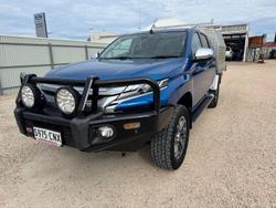 2021 Mitsubishi Triton GLS MR MY22 4X4 Dual Range Impulse Blue