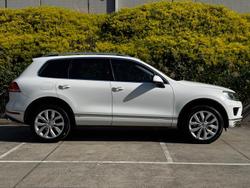 2015 Volkswagen Touareg V6 TDI 7P MY16 Four Wheel Drive Pure White