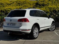 2015 Volkswagen Touareg V6 TDI 7P MY16 Four Wheel Drive Pure White