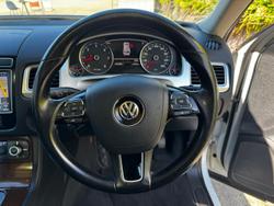 2015 Volkswagen Touareg V6 TDI 7P MY16 Four Wheel Drive Pure White