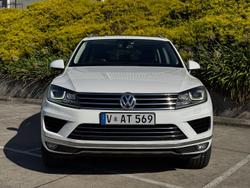 2015 Volkswagen Touareg V6 TDI 7P MY16 Four Wheel Drive Pure White
