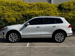 2015 Volkswagen Touareg V6 TDI 7P MY16 Four Wheel Drive Pure White