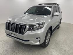 2018 Toyota Landcruiser Prado Kakadu GDJ150R 4X4 Dual Range Silver Pearl