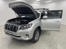 2018 Toyota Landcruiser Prado Kakadu GDJ150R 4X4 Dual Range Silver Pearl