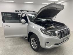 2018 Toyota Landcruiser Prado Kakadu GDJ150R 4X4 Dual Range Silver Pearl