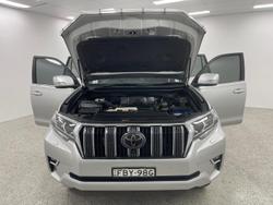 2018 Toyota Landcruiser Prado Kakadu GDJ150R 4X4 Dual Range Silver Pearl