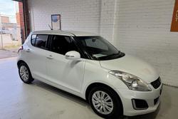 2014 Suzuki Swift GL FZ MY14 Snow White