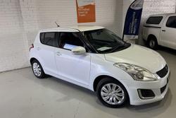 2014 Suzuki Swift GL FZ MY14 Snow White