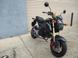 2017 Honda MSX125 GROM BLACK