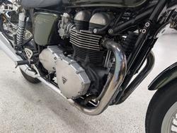 Triumph 2013 TRIUMPH 865CC THRUXTON A1 Green