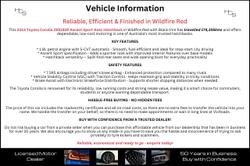 2013 Toyota Corolla Ascent Sport ZRE182R Wildfire