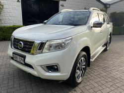2018 Nissan Navara ST-X D23 Series 3 4x2 White Diamond