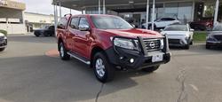 2015 Nissan Navara ST D23 4X4 Dual Range Burning Red