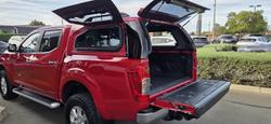 2015 Nissan Navara ST D23 4X4 Dual Range Burning Red