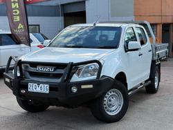2017 Isuzu D-MAX SX MY17 4X4 Dual Range Splash White