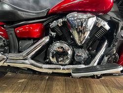 Yamaha 2008 yamaha 1300CC XVS1300AX RED