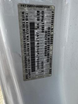 2019 Isuzu F Series FRR110-260