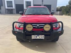 2015 Mitsubishi Triton GLX MN MY15 4X4 Dual Range Red