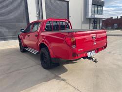 2015 Mitsubishi Triton GLX MN MY15 4X4 Dual Range Red