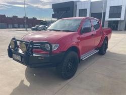 2015 Mitsubishi Triton GLX MN MY15 4X4 Dual Range Red