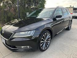 2017 SKODA Superb 206TSI SportLine NP MY18 4X4 Constant Magic Black