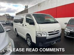 2018 Toyota Hiace DX