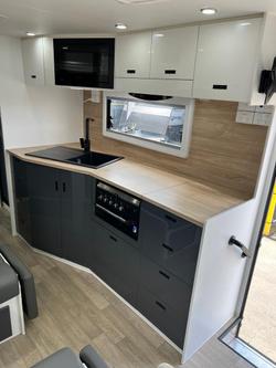 2021 Network RV Caravans Terrain Tuff Off Road 19'6'' Front Door