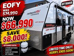 2021 Network RV Caravans Terrain Tuff Off Road 19'6'' Front Door