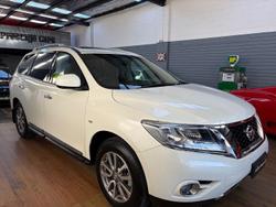 2015 Nissan Pathfinder ST-L R52 MY15 4X4 On Demand Ivory Pearl