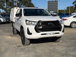 2022 TOYOTA HILUX WORKMATE (4x4) GUN125R WHITE