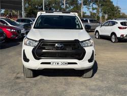 2022 TOYOTA HILUX WORKMATE (4x4) GUN125R WHITE