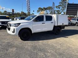 2022 TOYOTA HILUX WORKMATE (4x4) GUN125R WHITE