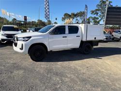 2022 TOYOTA HILUX WORKMATE (4x4) GUN125R WHITE