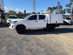 2022 TOYOTA HILUX WORKMATE (4x4) GUN125R WHITE