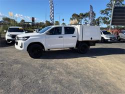 2022 TOYOTA HILUX WORKMATE (4x4) GUN125R WHITE