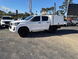 2022 TOYOTA HILUX WORKMATE (4x4) GUN125R WHITE