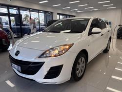 2011 Mazda 3 Neo BL Series 1 MY10 Crystal White Pearl