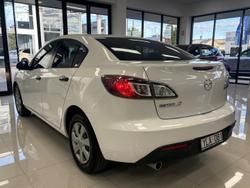 2011 Mazda 3 Neo BL Series 1 MY10 Crystal White Pearl