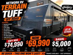 Network RV Caravans Terrain Tuff OFF Road 19'6'' Rear Door