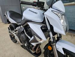 2009 Kawasaki ER-6n White