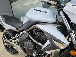 2009 Kawasaki ER-6n White