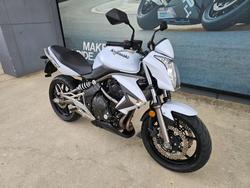 2009 Kawasaki ER-6n White